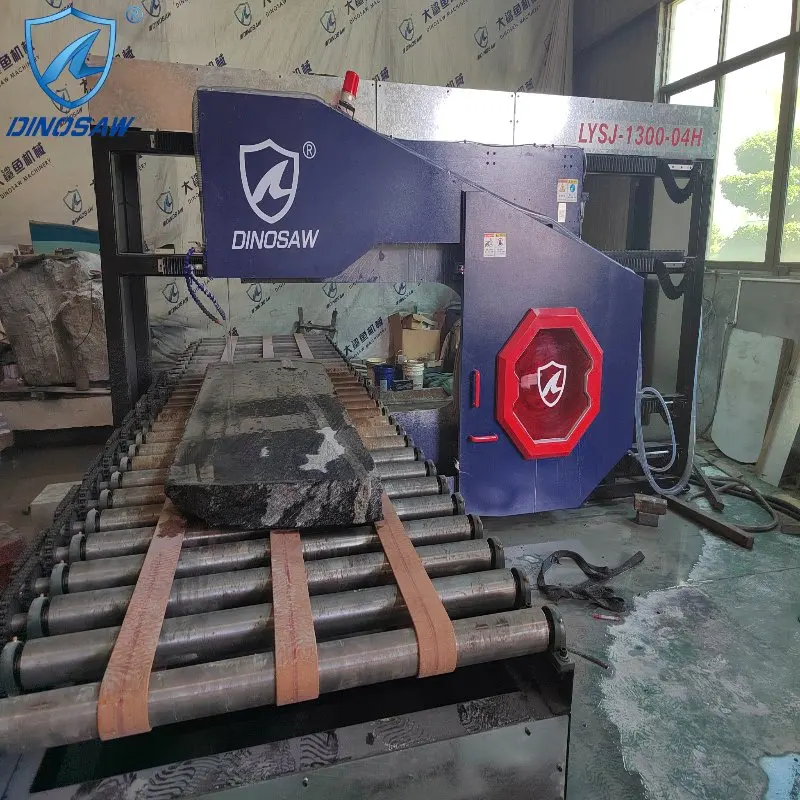 cnc decoration road S-Shape artificial Plaza parking stone cutting wire saw machine for Municipal Works