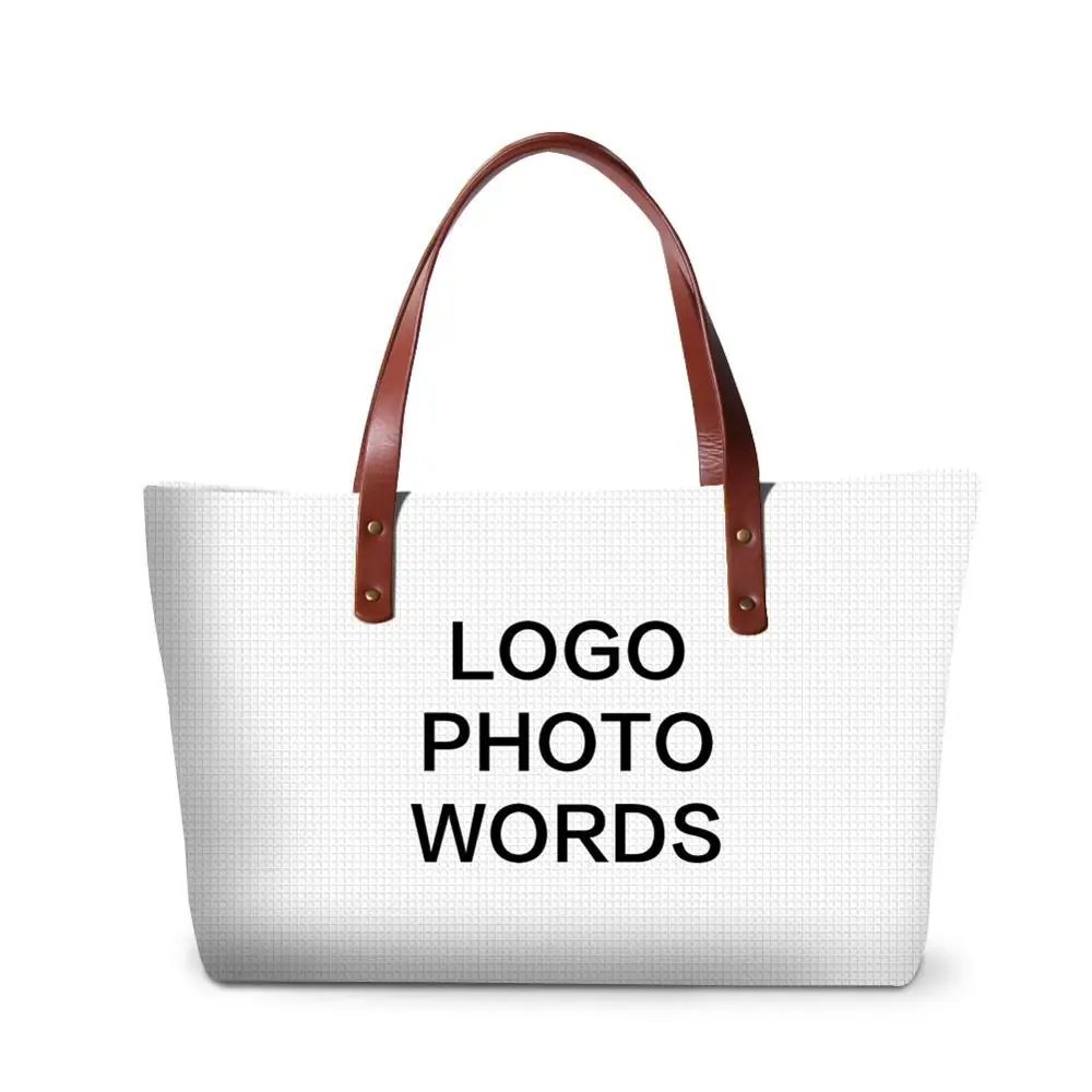 Dropshipping Sublimation printing Customisable Women Handbag