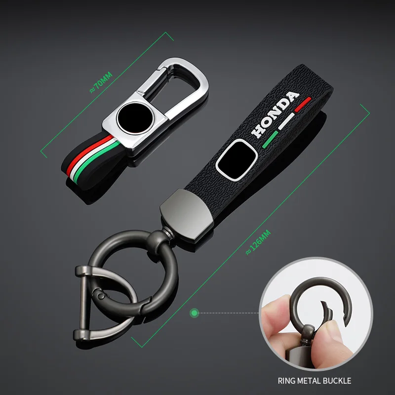 Zinc Alloy Car Remote Key Case Cover For Honda CRV CR-V Fit Civic Accord HR-V HRV City Odyssey XR-V Keyless Shell Accessories