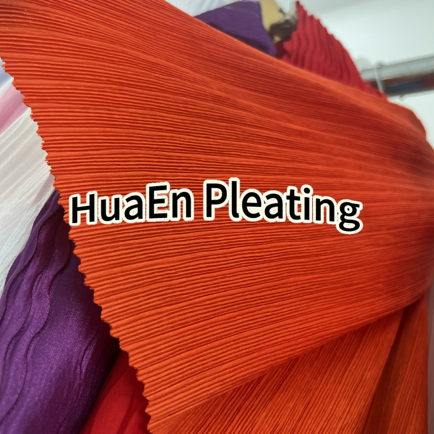 Changzhou HuaEn ZJ-816 fabric textile ruffle raffel mesin plisket rolling pleating machine ZJ 816 scarf making machine