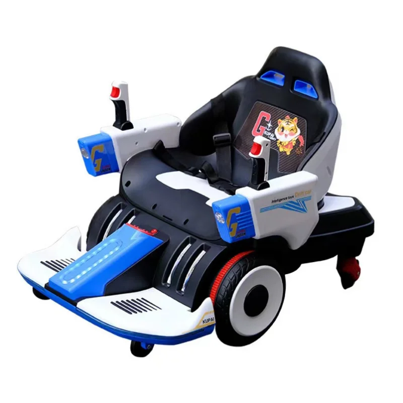 2024 Children  Electric Mecha drift  Car Anti-rollover 12V 360 Degree Rotation Ride on car for kids to drive