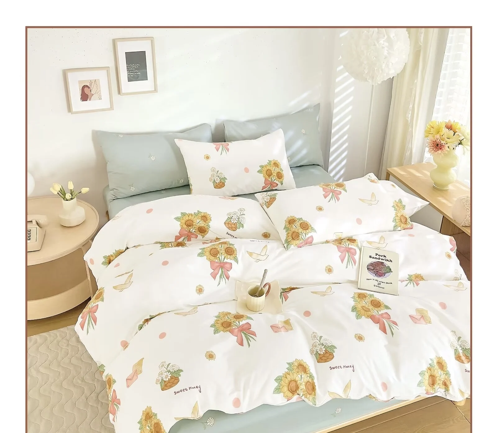 Sell well cotton bed sheets king size bedding set luxury 100% cotton bedding set soft cotton bed sheets king size bedding set