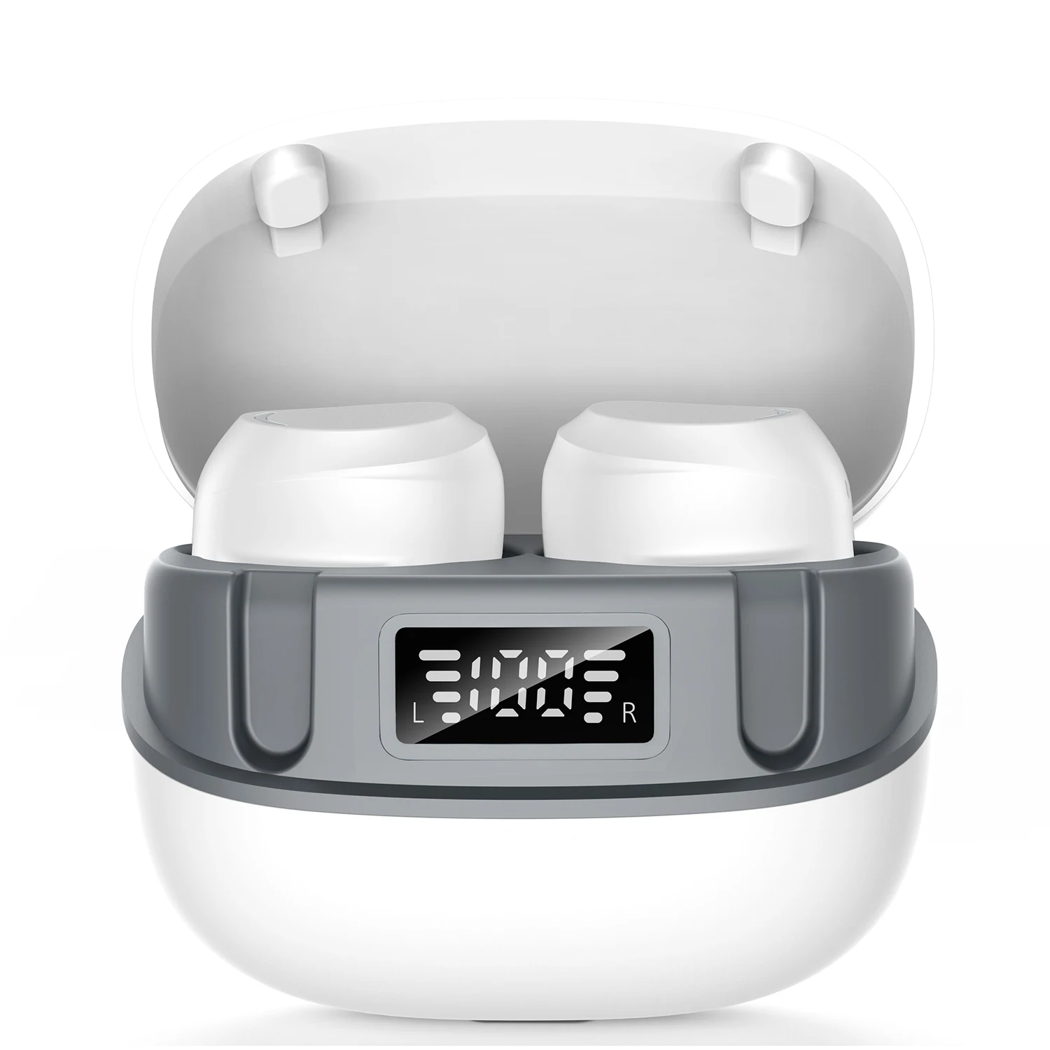 СВЕТОДИОДНЫЙ цифровой дисплей BT 5 0 наушники спортивные гарнитуры сенсорного управления IPX6 водонепроницаемые наушники-вкладыши TWS мини Беспроводные