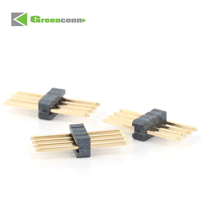 Pin header connector 2mm pitch 8 pin pcb stack header male board to board strip header Single Row DIP straight vertical samtec