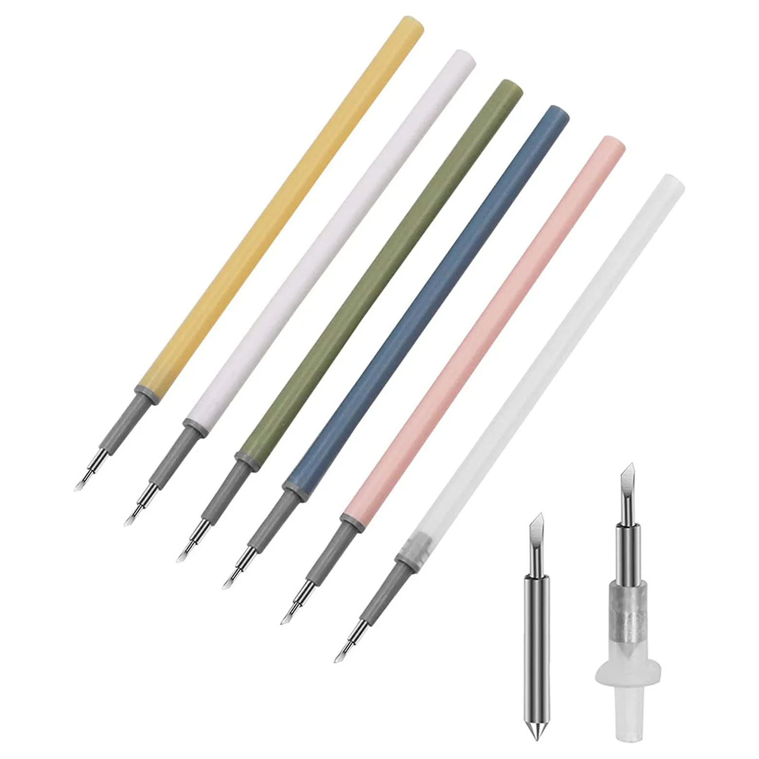 Bview Art  New Design Retractable Precision Paper Knife Cutter Pen Refills