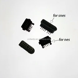 7 Pin Connector for SNES Console 90 Degree Female Connector Port for nes
