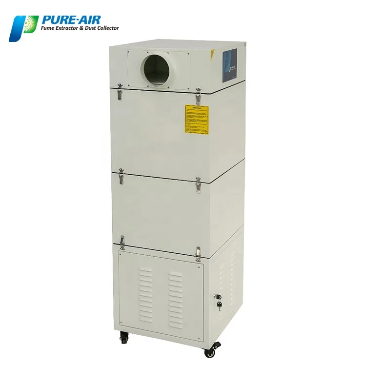 Activated carbon filter for laser acrylic fumes disposal