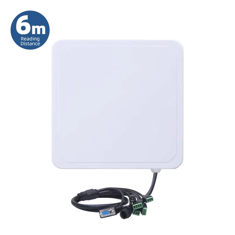 Reading 0-6m Impinj E510 Integrated UHF RFID Reader with Built-in 4dBi Antenna UHF Reader RFID for Production Automation