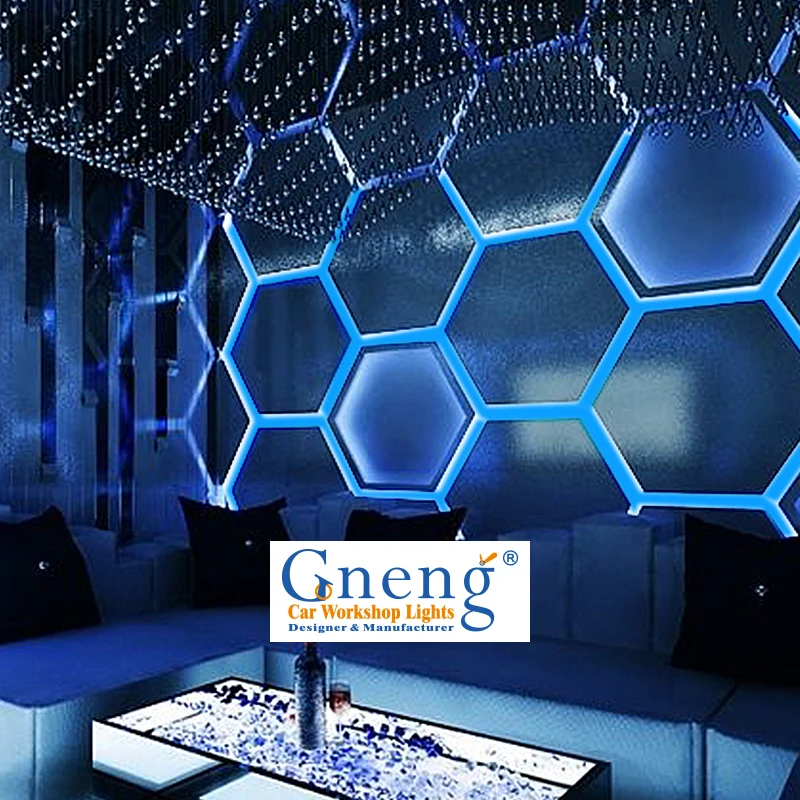 Wholesale High Quality Powerful Hexagon Stage Lights Party Nightclub Lights For Church