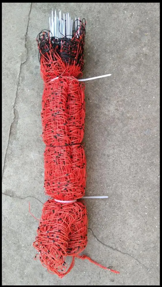 50 Meters fencing  electric fence energizer netting for sheep farm electric fence netting