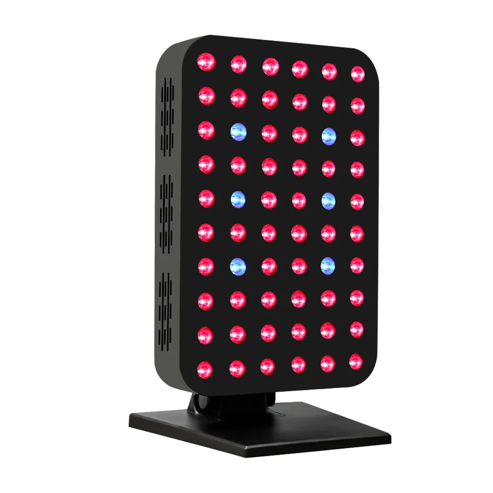 Биомол 460nm 660nm 850nm красный ближний инфракрасный синий светодиодный свет Тройная панель с складной подставкой