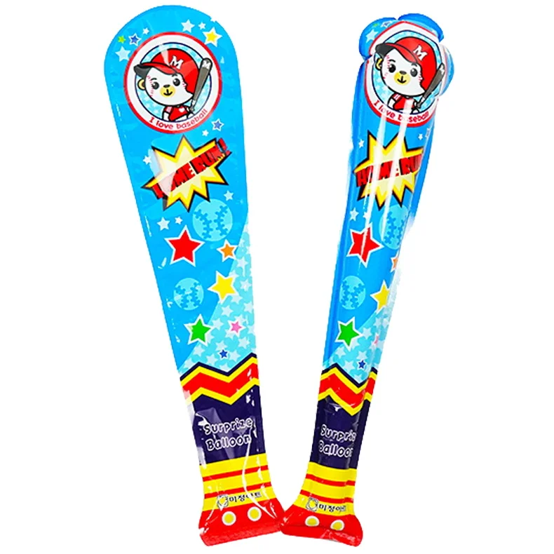 Wold Cup Advertising Various Color Cheering Bang Bang Sticks Noise Maker Inflatable Cheering Stick balloons