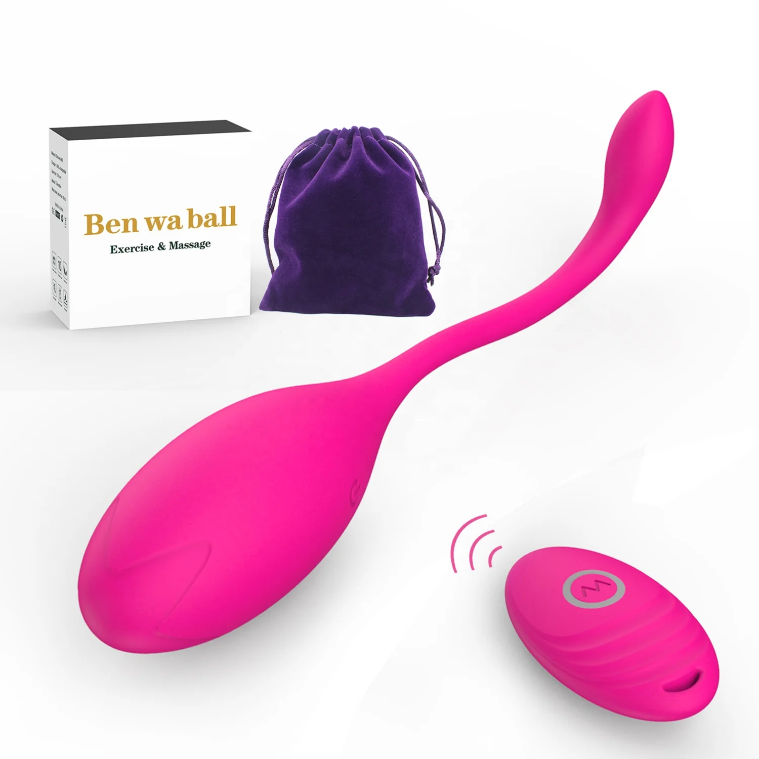 
Wireless Remote Control Love vaginal anal Bullet Egg Vibrator Women Kegel Balls for Tightening 