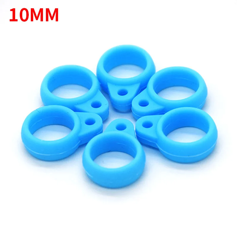 
2019 Free Shipping Vape Ring Holder 10MM Electronic Cigarette Silicone Ring For Lanyard Vapor Accessory In Stock 