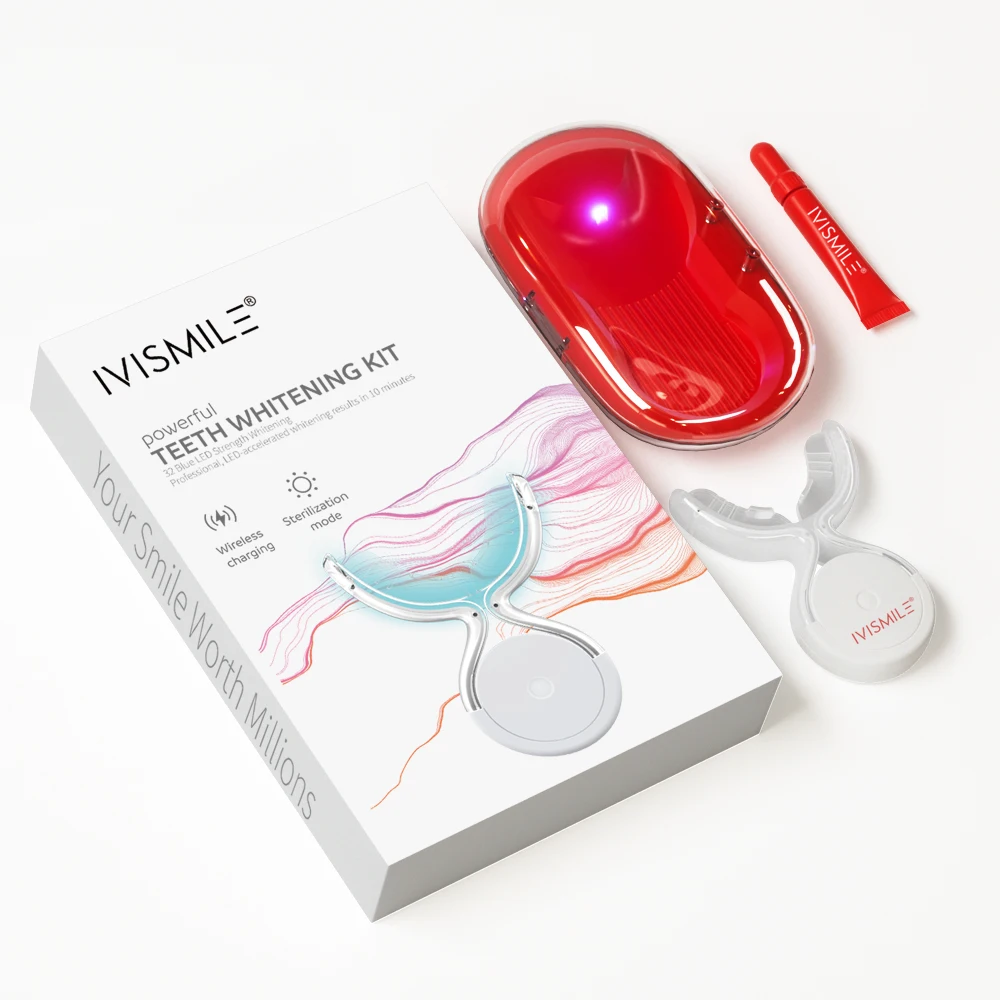High Quality Manufacturer Wholesale Tooth Brightening Teeth Whitening Led Kit Private With Led Light