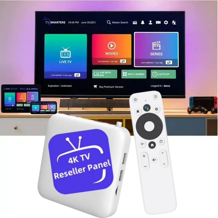 Free Test Stable Subscription Smart Tv Box Android Ios Reseller Panel 24h IPTV 4K Code Iptv M3u