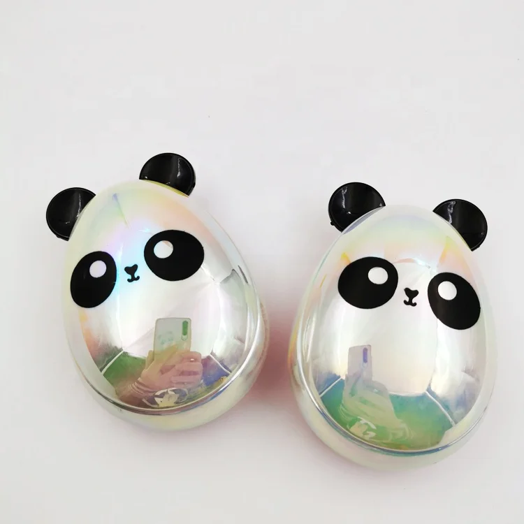 
Beian Factory Hot Sale Good Eco-friendly Quality Panda Kids Detangle Brush Comb 