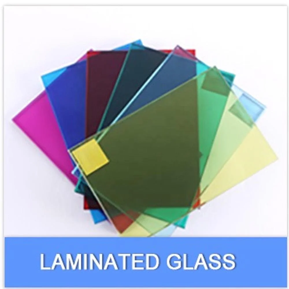 10mm Tinted Glass+ Clear PVB Film Laminated Glass