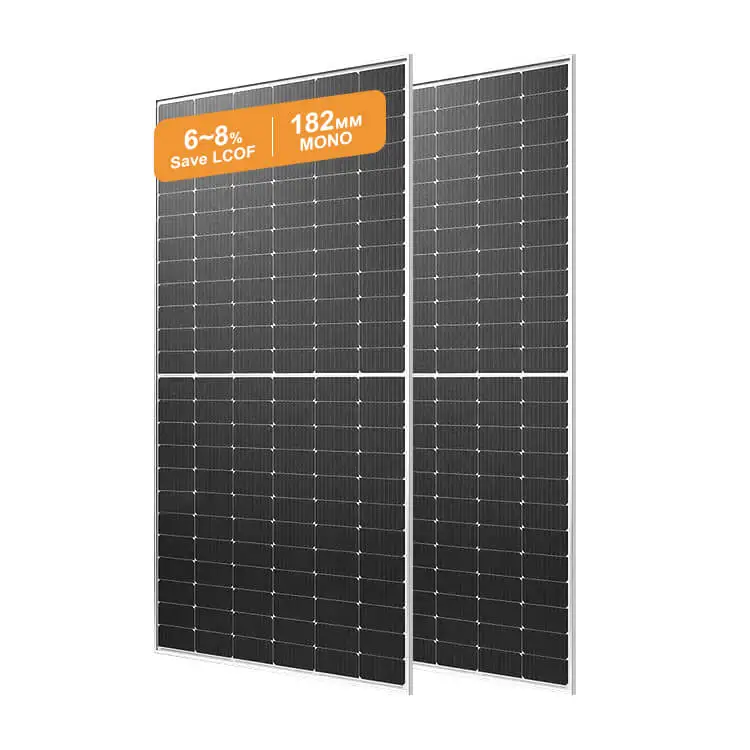 ESUN 330 400 Watt 450w 500w 550w High Efficiency Half Cell All Black Home Use Solar Panels Monocrystalline Kit System