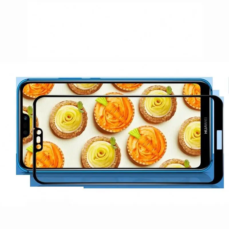 
Free Ship Wholesale 9H 9D Full Screen Full Glue Mobile Tempered Glass Screen Protector for Huawei P30 Lite P30 Pro 