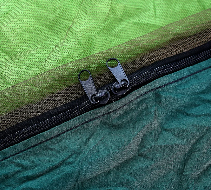 Оптовая продажа 210T/70D Портативный парашют нейлон Кемпинг Москитная сетка гамак