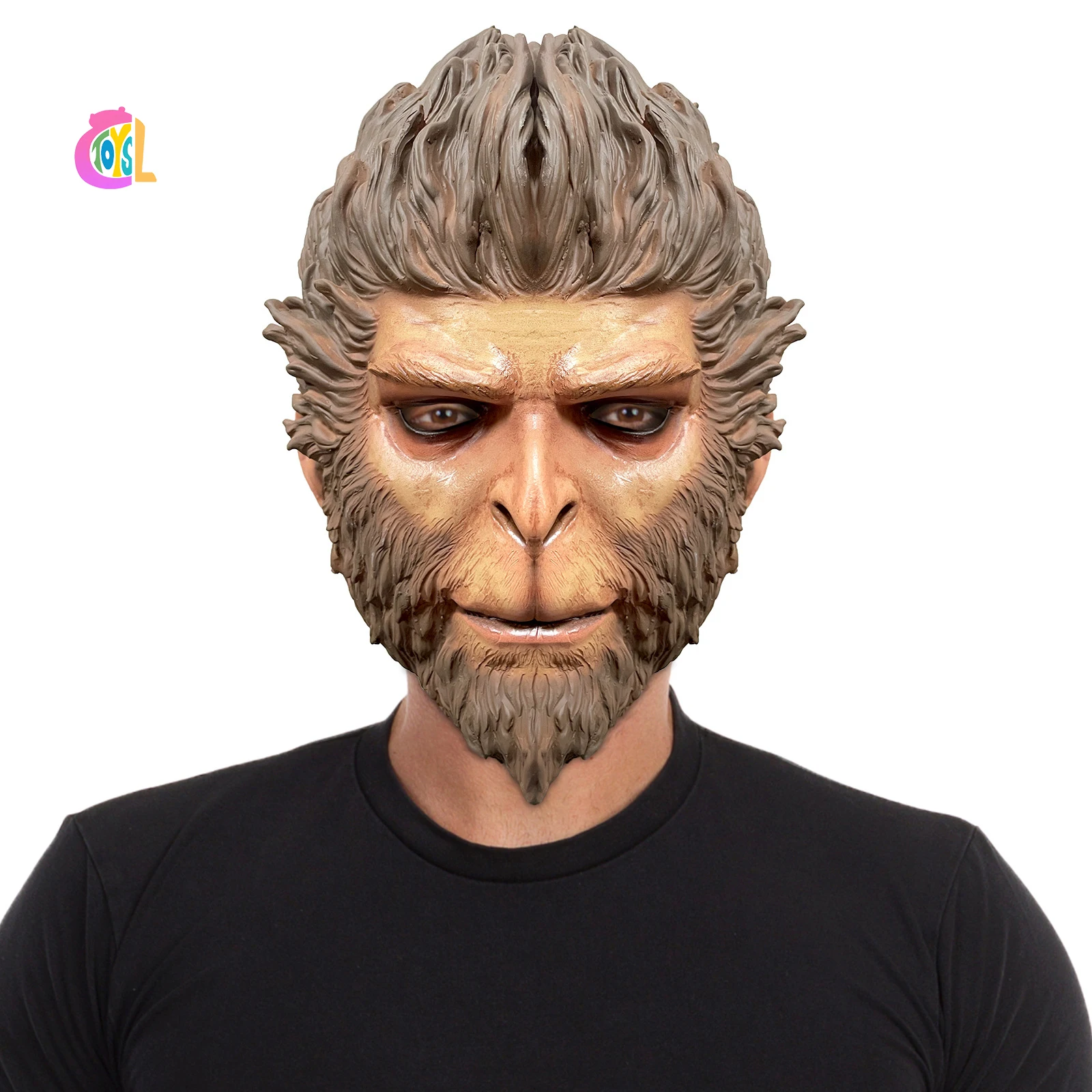 Новое поступление, косплей, черная маска для Хэллоуина