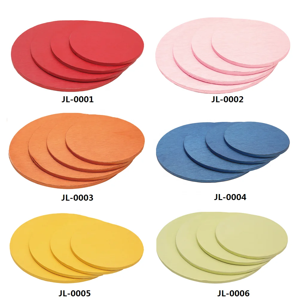 
Gold/silver cake board round mini cake boards 100pieces JL-0005 