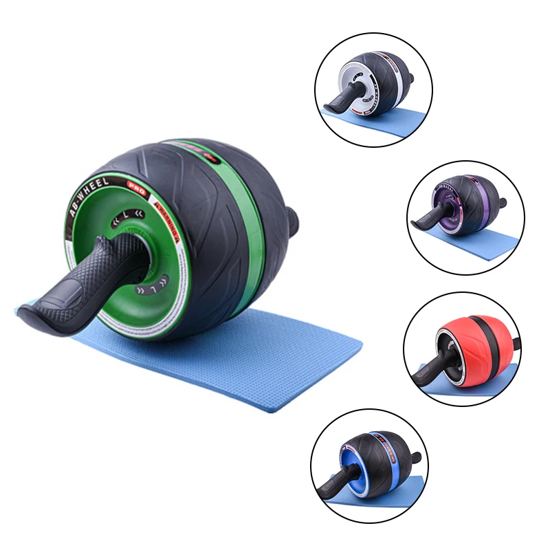 
Exercise multifunctional abdominal muscle wheel quality fitness Abdominal wheel rollerwith knee mat 