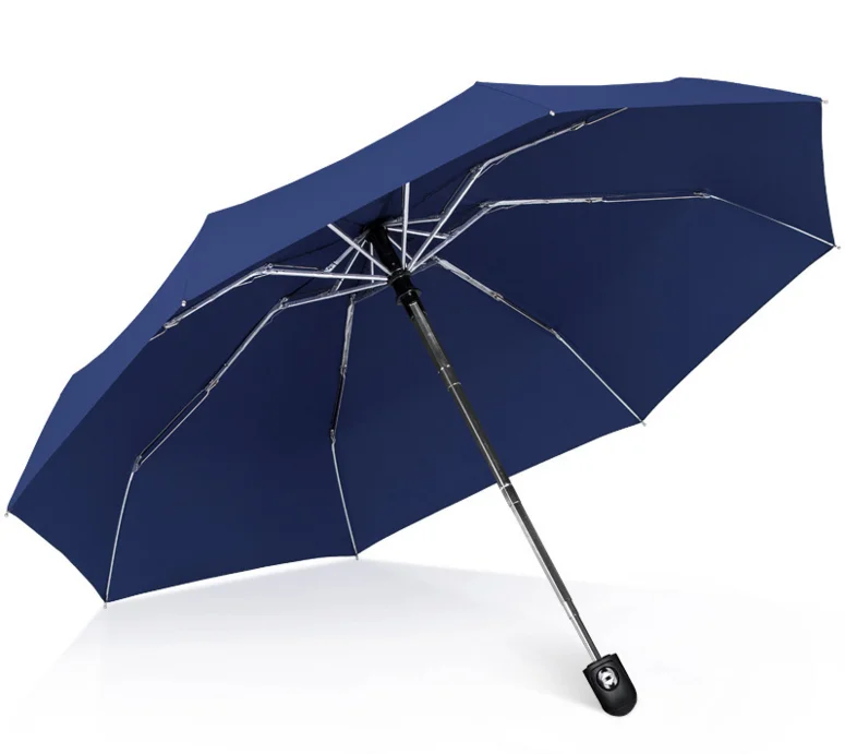 5-fold Super Automatic 8 Flat 6 Ribs Bag Mini Woman One Dollar Pocket Umbrella