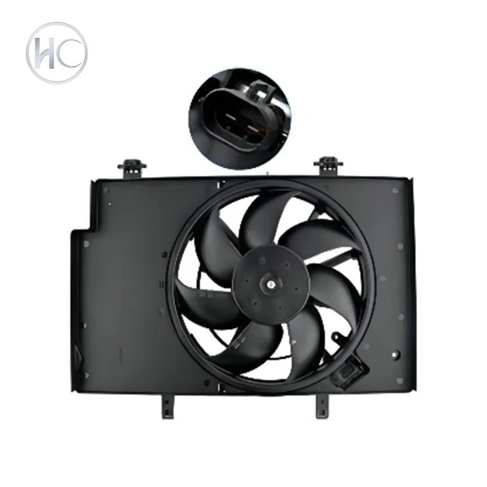 8V5Z8C607Q BE8Z-8C607-A Cooling Radiator Motor And Fan Assembly for 2011-2017 Ford Fiesta