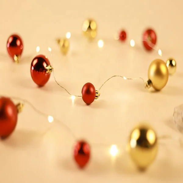 High Quality Multicolor Ball Shape Waterproof String Lights For Garden Decoration