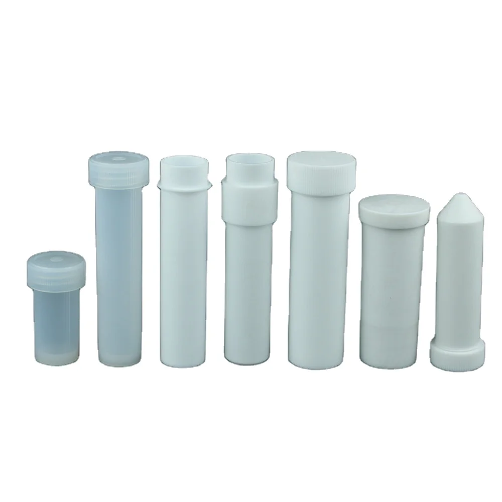 Ptfe Digestion Tube Tailored 50ml White Virgin Ptfe Test Tubing Block