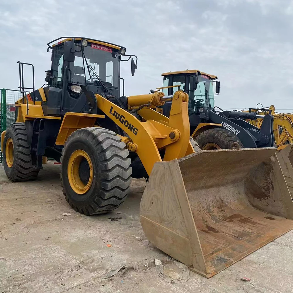 New Arrival 5 Ton Original Machine Low Price Used Liugong Wheel Loader CLG856H For Sales Cummins Engine Good Condition
