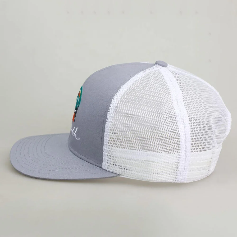 Custom 6 Panel Richardson Style 112 Shape Blank Snapback Hat,Plain Blank Black Trucker Cap,Mesh Trucker Hat