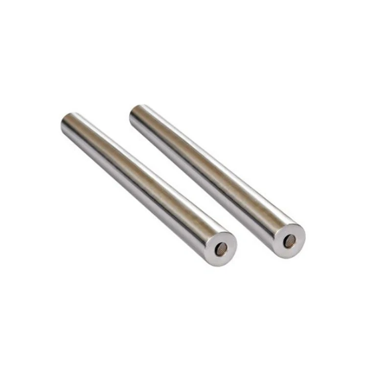 Industrial Magnet Tube 12000 Gauss Stainless Steel Stainless Magnet Bar Strong Neodymium Magnetic Rods