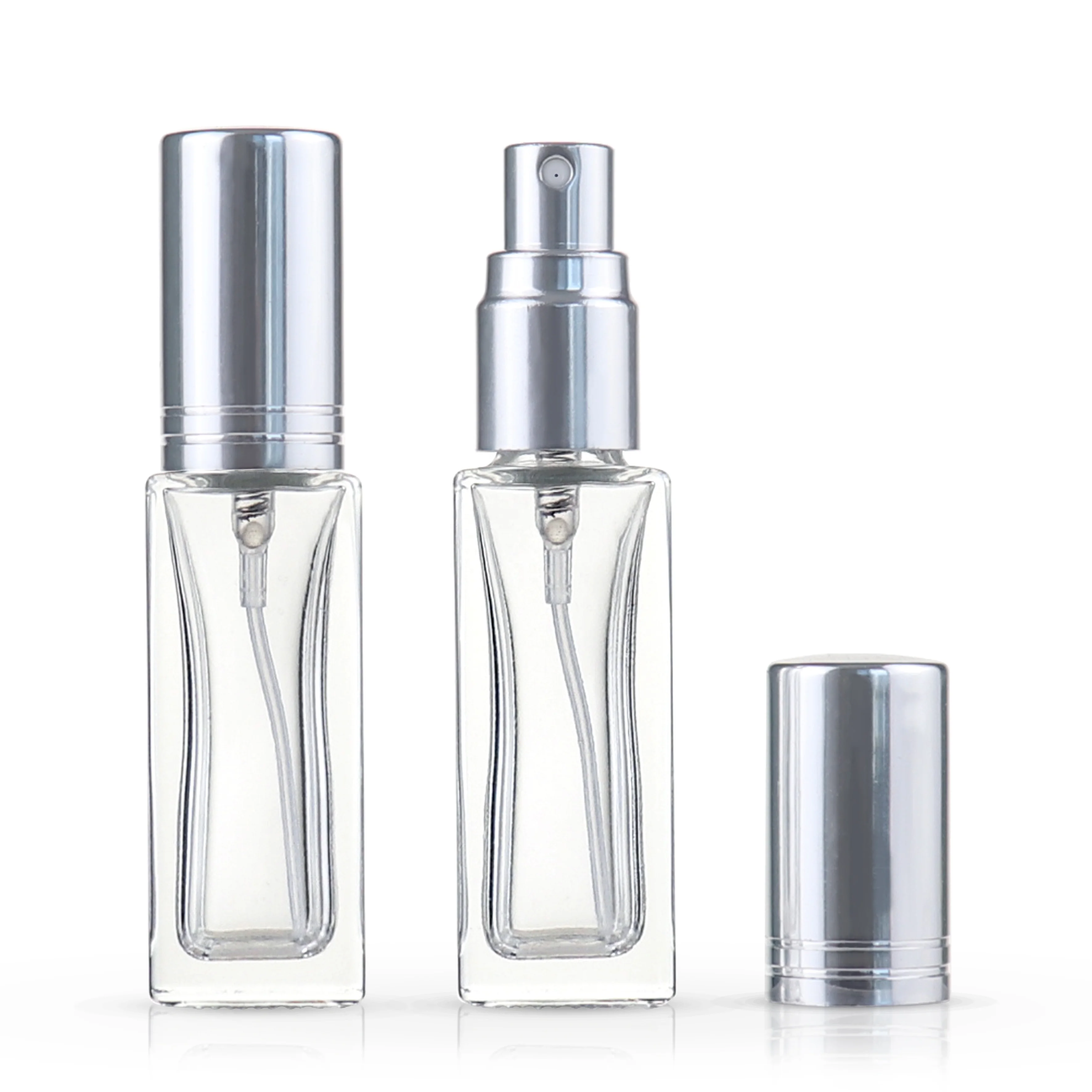 Buy China Wholesale Empty 8ml Clear Mini Atomizer Mist Vial Sample Spray Glass Perfume Bottle Perfume Bottles