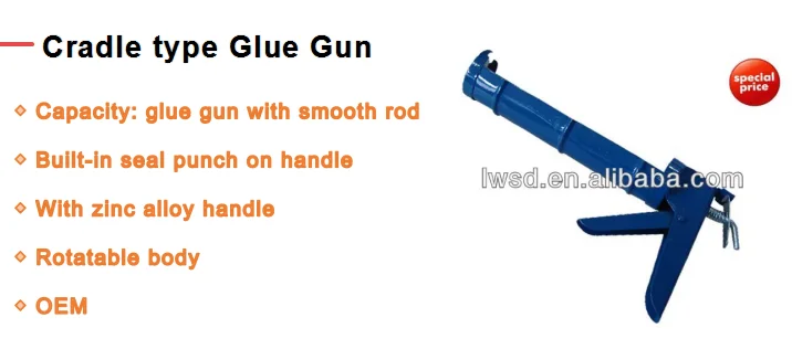 silicone sealing window gun hardware tool skeleton caulking gun