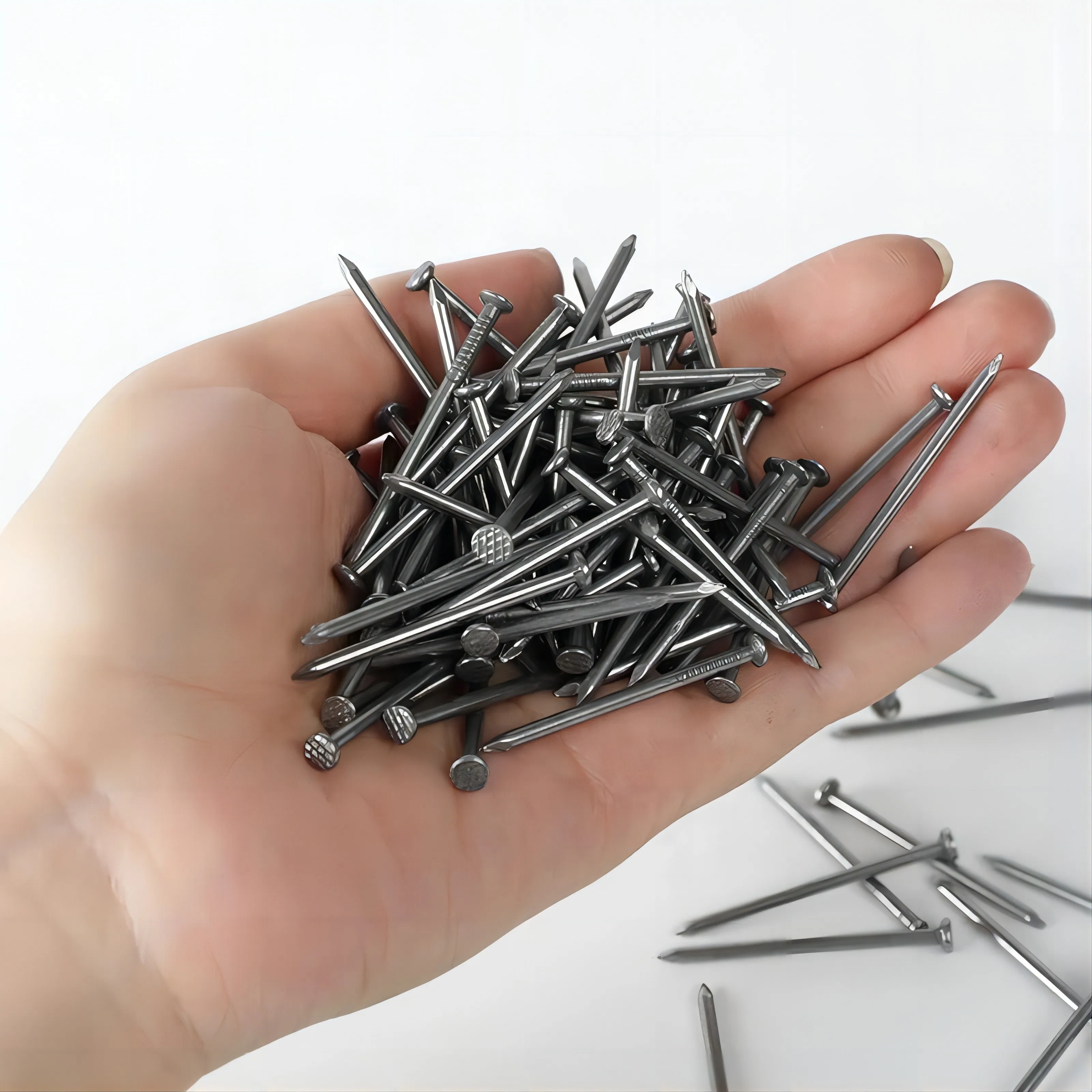 Factory Wholesale 5 inch clavos de 1 kg per box 25kg per carton Flat Head Common Nails Iron Nail For wood Building Construction