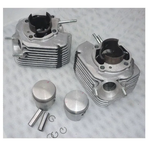 JAWA350 Cylinder Head Motorcycle Spare Parts 58mm Hydraulic Cylinder Heads Piston Kit