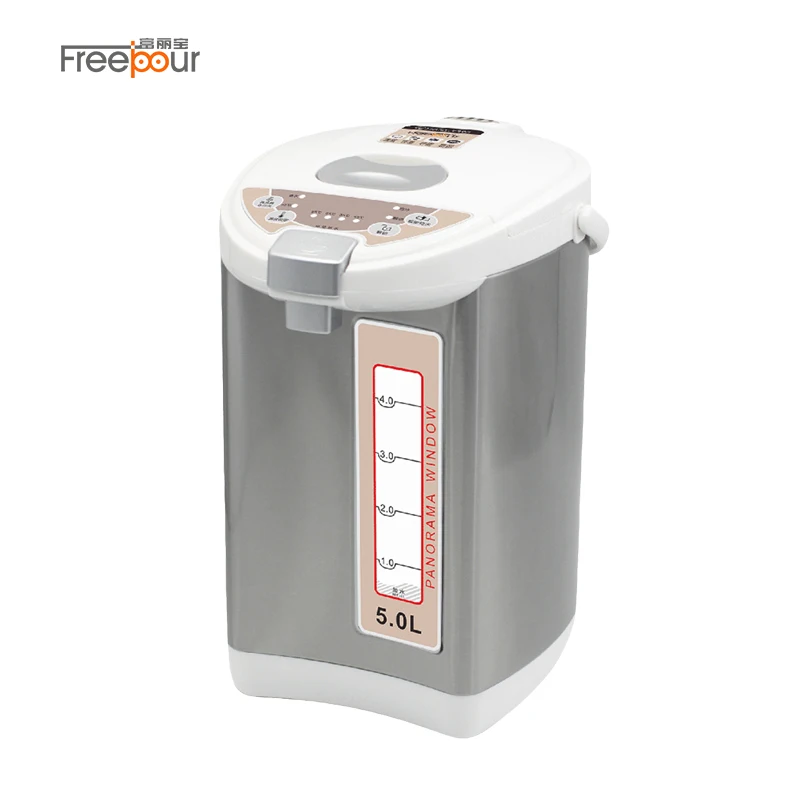 Wholesale Price 5L Stainless Steel Kettle 5 Kind Temperature Setting Automatic Keep Warm Electric Air Pots