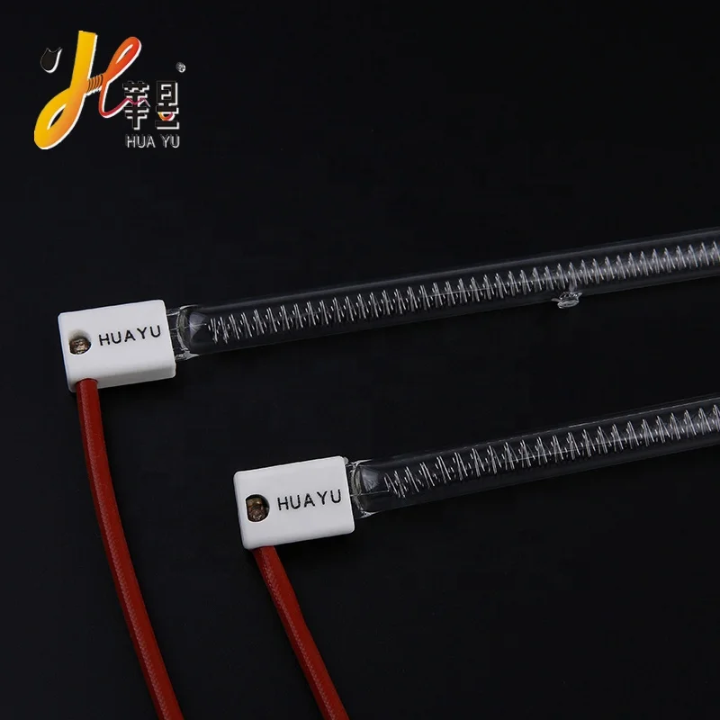 HUAYU Quartz heating lamp for screen printing 1500W 1600W