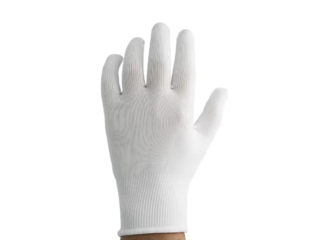 Hot Sale Nylon white gloves