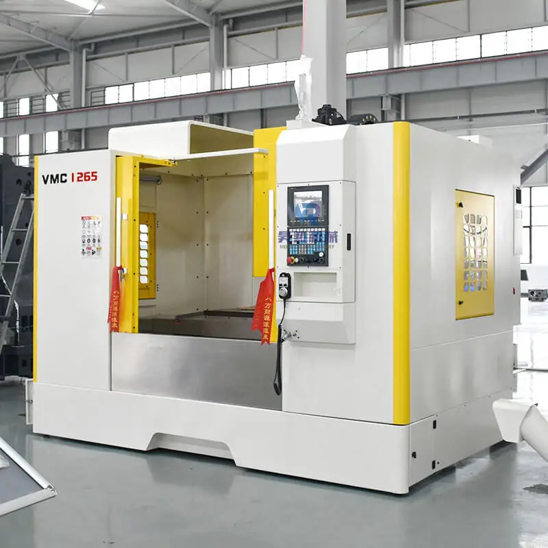 VMC 1265 Fanuc Control 3 Axis Spindle Milling Cnc Machine Mold Making Machine CNC Milling Machine for Metal Single 15 Provided