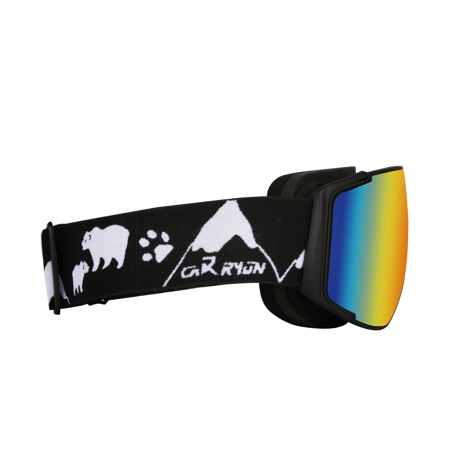 OTG Design UV Protection mirror coating revo tinted Lens Snowboard Snow sports glasses Ski Goggles for Adults