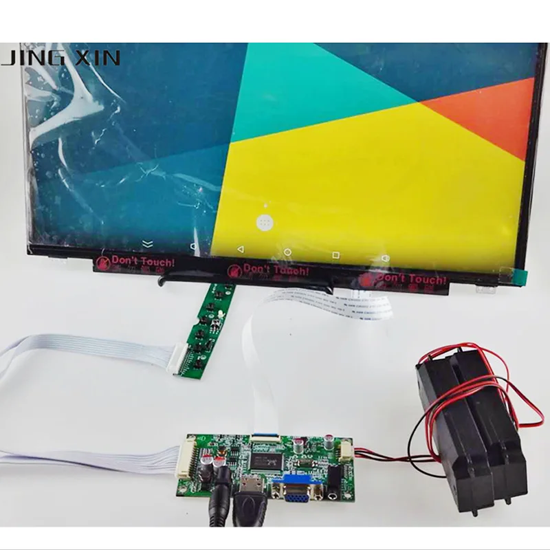 JX-2556HV LCD monitor  eDP screen  controllor board with VGA+HD MI product factory RTD2556