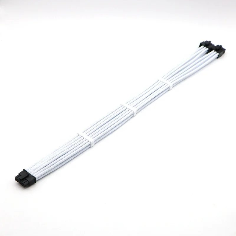 Customized  RTX 4090Ti 4090 12VHPWR 12+4Pin to 2pcs ATX 8Pin Modular PSU 16AWG PCIE 5.0 Modular PSU Cable for Corsair and Antec.