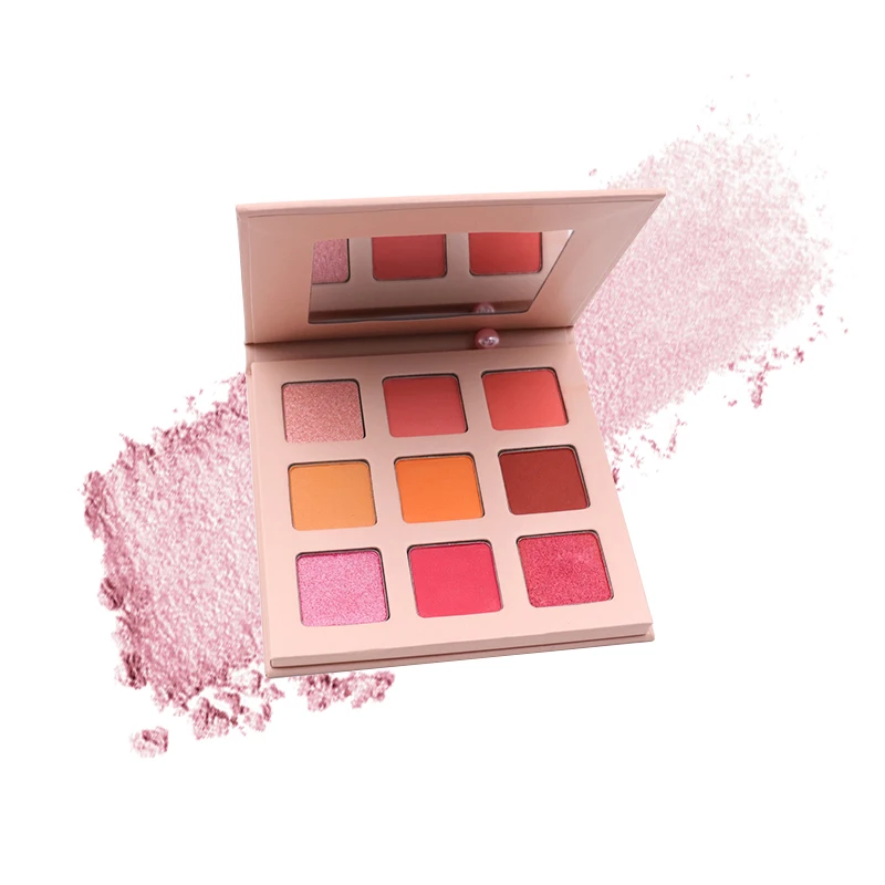 Профессиональная Фирменная торговая марка без жестокости, производитель косметики, 9 цветов, палитра век для век