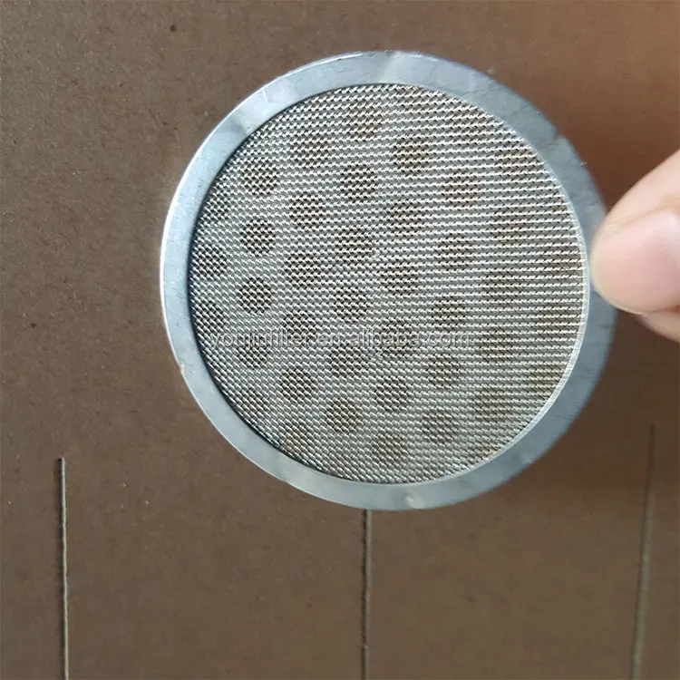 Stainless steel Round filter disc extruder screen wire mesh for water filter