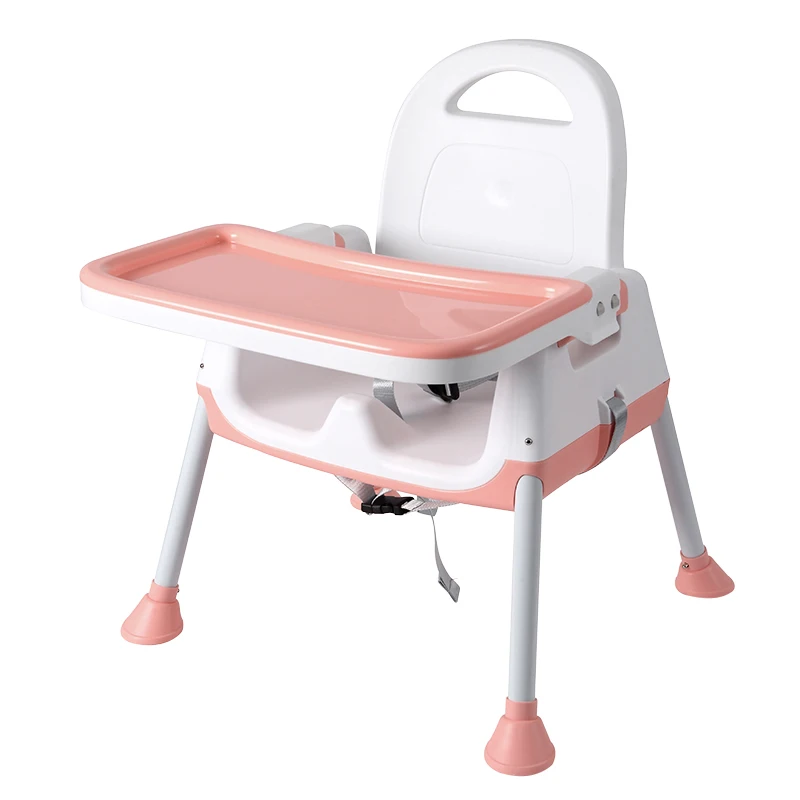 Cheap Plastic And Steel Material High Baby Feeding Chair For Child