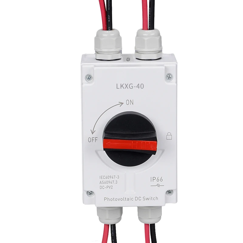 electric isolator switch PV string protection 1000V DC isolating Switch Solar switch 2 in 2out